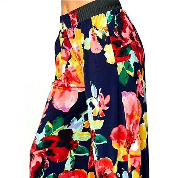 Floral Print Palazzo-OS-NWT - Picture 2 of 2